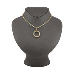 925 Silver Real Natural Diamonds 2 Grams All Initial Alphabets Pendant Letter Charm