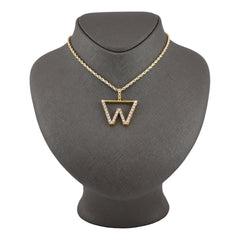 925 Silver Real Natural Diamonds 2 Grams All Initial Alphabets Pendant Letter Charm