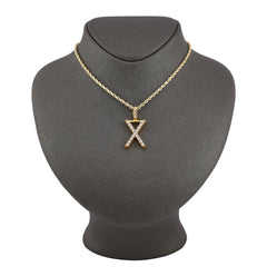 925 Silver Real Natural Diamonds 2 Grams All Initial Alphabets Pendant Letter Charm