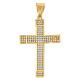 10kt Two-Tone Gold Womens Textured Mis 15 Anos Heart Engagement Ring