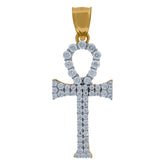 10kt Two-Tone Gold Womens Princess-Cut Cubic Zirconia Engagement Ring