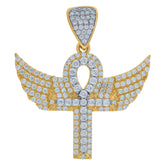 10kt Two-Tone Gold Womens Princess-Cut Cubic Zirconia Halo Engagement Ring