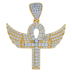 10kt Two-Tone Gold Womens Princess-Cut Cubic Zirconia Halo Engagement Ring