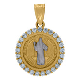 10kt Yellow Gold Mens Africa Country Globe Maps Charm Pendant