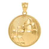 10Kt Yellow Gold Mens Leo/Lion Animal Zodiac Sign/Wildlife Charm Pendant