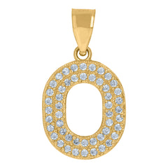 10kt Two-Tone Gold Mens Nugget Dog Tag Fashion Charm Pendant