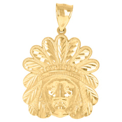 10kt Yellow Gold Mens Last Supper Religious Charm Pendant