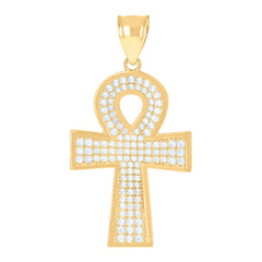 10kt Two-Tone Gold Womens Round Cubic Zirconia Square Engagement Ring