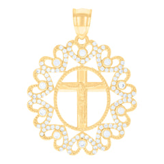 10kt Yellow Gold Unisex Nugget Stud Earrings