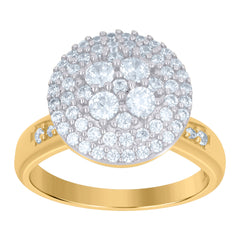 10kt Yellow Gold Mens Nugget Stud Earrings