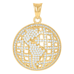 10Kt Yellow Gold Mens Leo/Lion Animal Zodiac Sign/Wildlife Charm Pendant