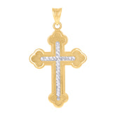 10kt Yellow Gold Mens Leo/Lion Head Zodiac Sign/Wildlife Charm Pendant