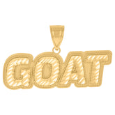 10kt Yellow Gold Mens Zodiac Sign Leo Lion Charm Pendant