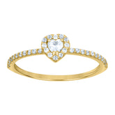 10kt Yellow Gold Womens Heart Charm Pendant