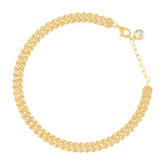 10kt Yellow Gold Womens Cubic-Zirconia Fashion Ring