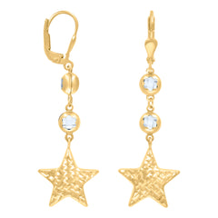 10kt Yellow Gold Womens Black White Cubic-Zirconia Flower Engagement Ring