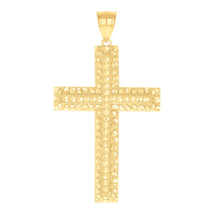 10kt Yellow Gold Unisex Princess Cut Cubic-Zirconia Square Stud Earrings