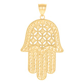 10kt Yellow Gold Womens Cubic-Zirconia Heart Charm Pendant