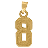 10kt Two-Tone Gold Mens Religious Praying Hands Medallion Charm Pendant