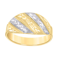 10kt Yellow Gold Womens Textured Butterfly Charm Pendant