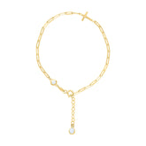 10kt Yellow Gold Womens Cubic-Zirconia Engagement Ring