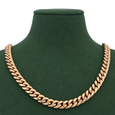 10k Rose Gold Solid Miami Cuban Chain 8.5gms to 437.4gms Necklace 3.6MM to 16MM Lengths Available 16" to 30"