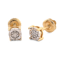 Natural Diamond Earrings 0.15ctw