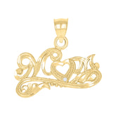 10kt Gold Two-Tone Mens Cross Crucifix Religious Charm Pendant