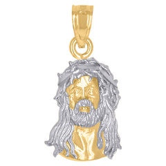 10kt Two-Tone Gold Womens Diamond-Cut Textured 15 Anos Heart Charm Pendant