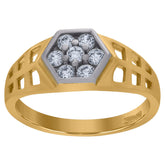 10kt Tri-Color Gold Mens Guadalupe Religious Oval Medallion Charm Pendant