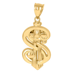 10kt Yellow Gold Mens Cubic-Zirconia Round Fashion Stud Earrings