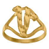 10kt Gold Two-Tone Diamond-Cut Mens Crescent Moon Star Religious Cuban Link Medallion Charm Pendant