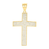 10kt Two-Tone Gold Womens Supper Last Textured Religious Ring Size 7