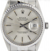 Rolex Datejust Silver Stick Dial on Jubilee Ref. 1603 1975