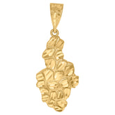 10kt Two-Tone Gold Womens Cubic-Zirconia Guadalupe Religious Ring