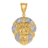 10kt Yellow Gold Mens Cubic Zirconia Nugget Fashion Ring