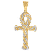 10kt Two-Tone Gold Womens Round Cubic Zirconia Double Row Trio Ring Set