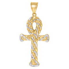 10kt Two-Tone Gold Womens Round Cubic Zirconia Engagement Ring