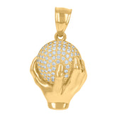 10kt Two-Tone Gold Womens Cubic Zirconia Dc Square Head Engagement Ring