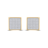 1/3CT-DIA MICRO-PAVE EARRINGS