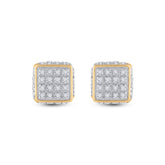 1/4CTW-DIA FASHION EARRING