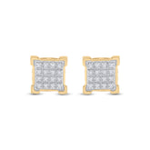 1/10CT-DIA EARRING