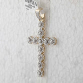 2 CT-DIA CN CROSS MENS CHARM