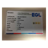 14kt Yellow Gold Unisex Round Diamond Solitaire Stud Earrings 3/4 Cttw