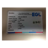 14kt White Gold Unisex Round Diamond Solitaire Stud Earrings 1-1/2 Cttw