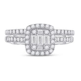 3/4CT-DIA ANA M DIANA BRIDAL SET SET