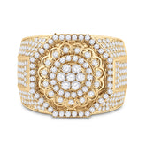 3 1/2CTW-DIA CN MENS RING