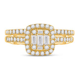 3/4CT-DIA ANA M DIANA BRIDAL SET