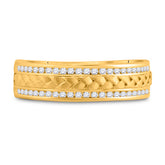 1/3CT-DIA CN TURKISH MENS MACHINE SET BAND