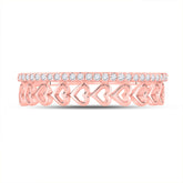 1/6CT-DIA CN FASHION STACKBLE BAND